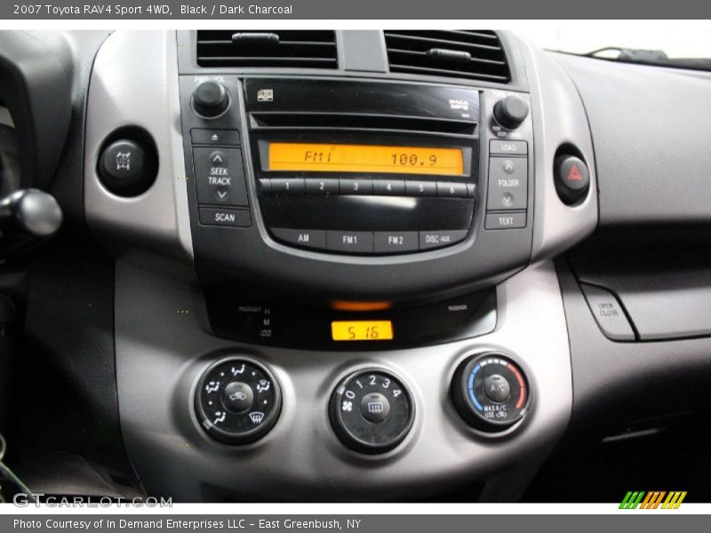 Black / Dark Charcoal 2007 Toyota RAV4 Sport 4WD