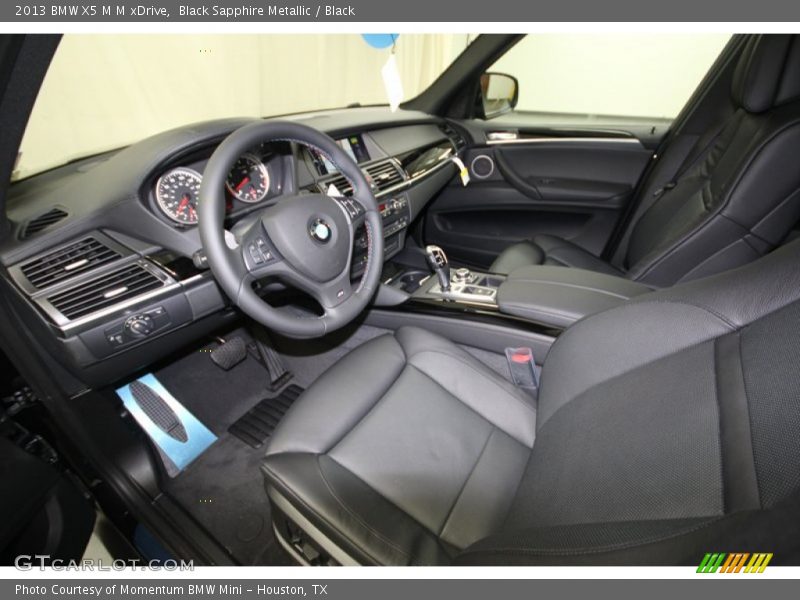Black Interior - 2013 X5 M M xDrive 