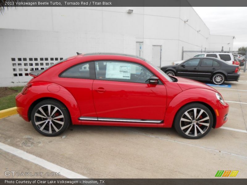 Tornado Red / Titan Black 2013 Volkswagen Beetle Turbo