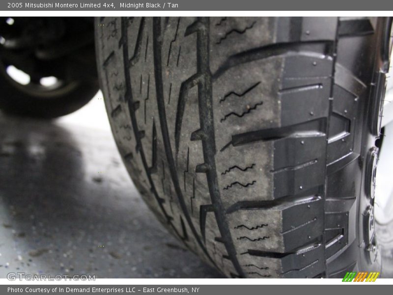 Midnight Black / Tan 2005 Mitsubishi Montero Limited 4x4