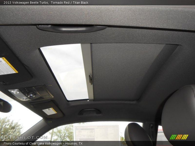 Sunroof of 2013 Beetle Turbo
