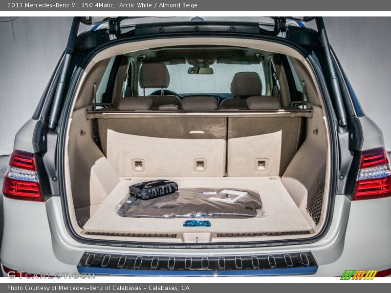 Arctic White / Almond Beige 2013 Mercedes-Benz ML 350 4Matic