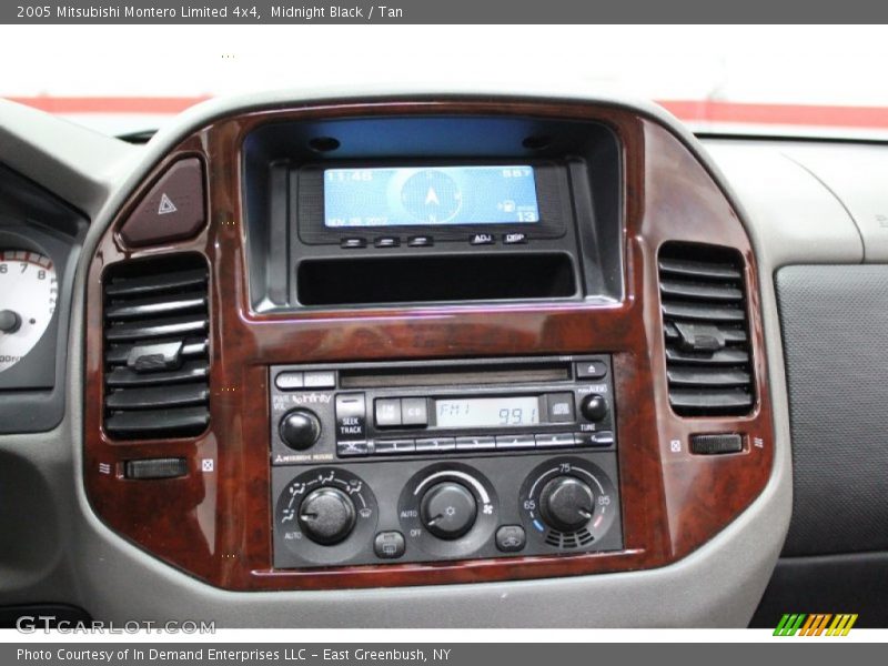 Controls of 2005 Montero Limited 4x4