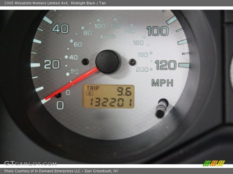 Midnight Black / Tan 2005 Mitsubishi Montero Limited 4x4