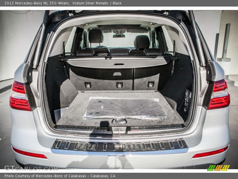 Iridium Silver Metallic / Black 2013 Mercedes-Benz ML 350 4Matic