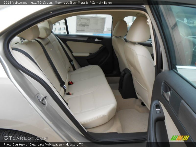 Moonrock Silver Metallic / Cornsilk Beige 2013 Volkswagen Jetta TDI Sedan