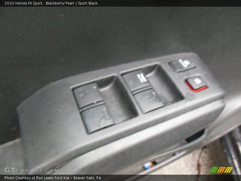 Blackberry Pearl / Sport Black 2010 Honda Fit Sport