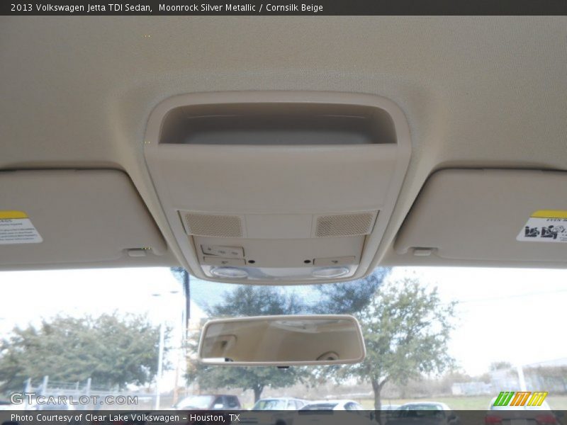 Moonrock Silver Metallic / Cornsilk Beige 2013 Volkswagen Jetta TDI Sedan