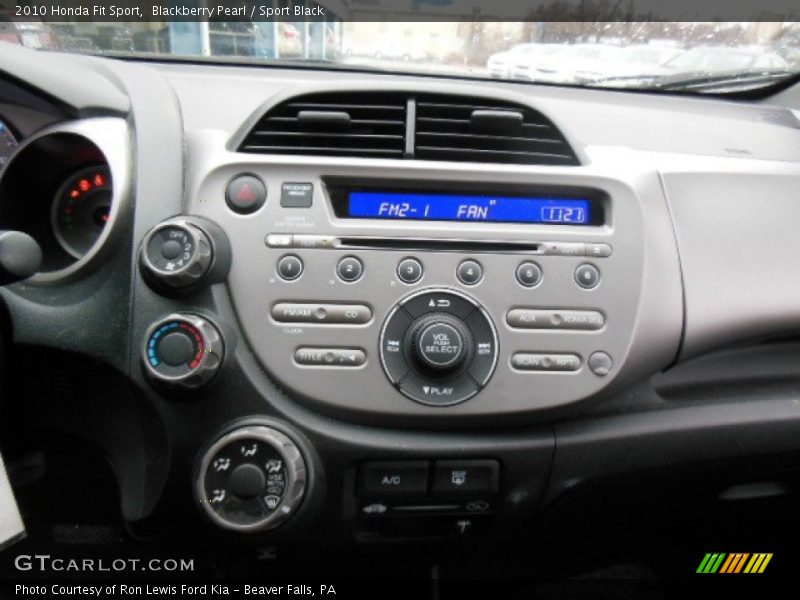 Blackberry Pearl / Sport Black 2010 Honda Fit Sport