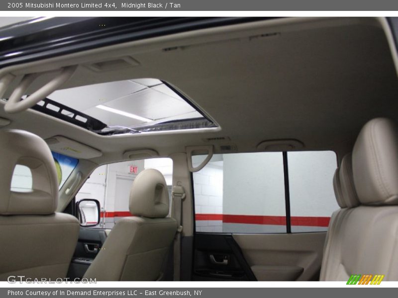 Midnight Black / Tan 2005 Mitsubishi Montero Limited 4x4