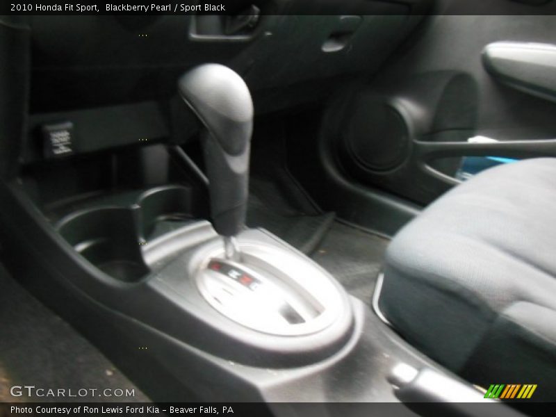 Blackberry Pearl / Sport Black 2010 Honda Fit Sport