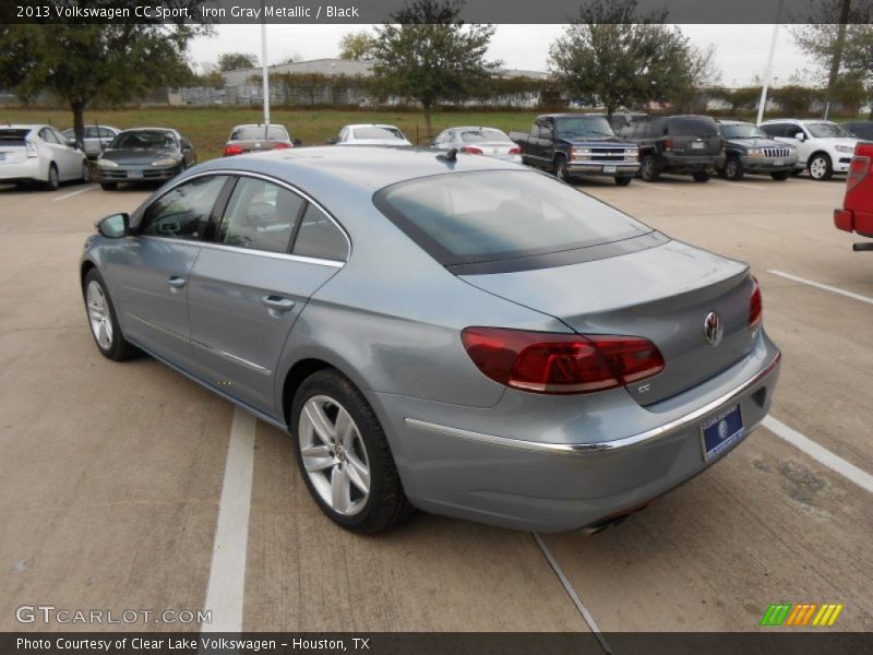 Iron Gray Metallic / Black 2013 Volkswagen CC Sport
