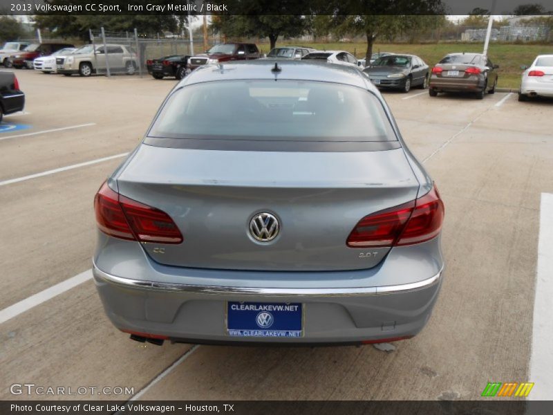 Iron Gray Metallic / Black 2013 Volkswagen CC Sport