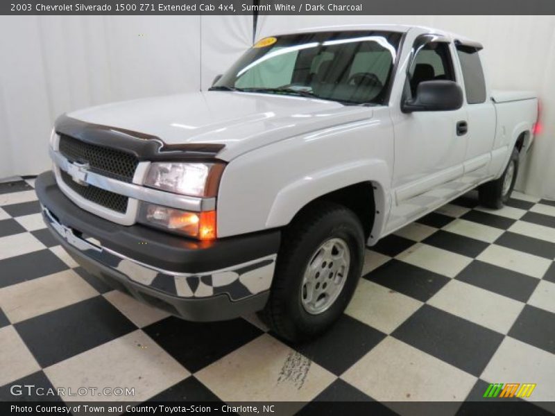 Summit White / Dark Charcoal 2003 Chevrolet Silverado 1500 Z71 Extended Cab 4x4