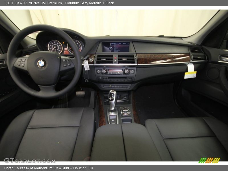 Platinum Gray Metallic / Black 2013 BMW X5 xDrive 35i Premium