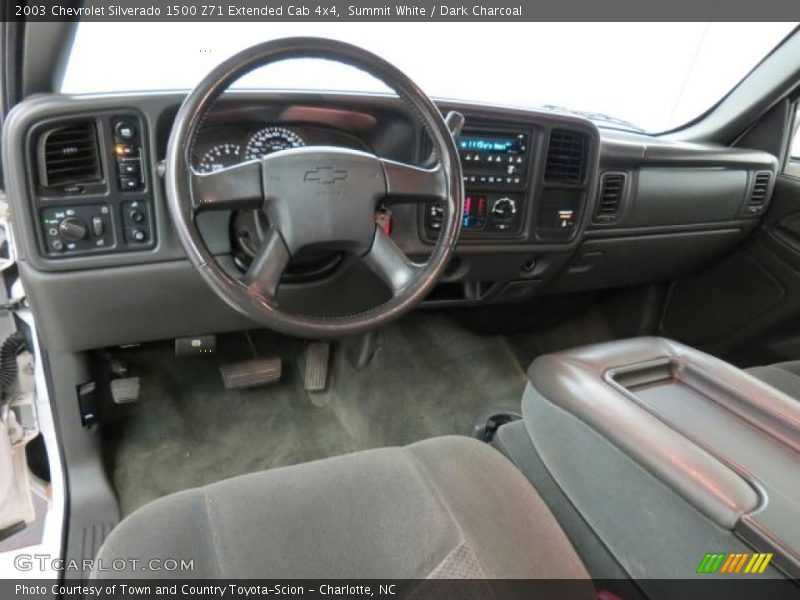 Summit White / Dark Charcoal 2003 Chevrolet Silverado 1500 Z71 Extended Cab 4x4