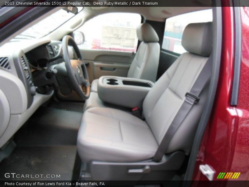 Deep Ruby Metallic / Dark Titanium 2013 Chevrolet Silverado 1500 LS Regular Cab
