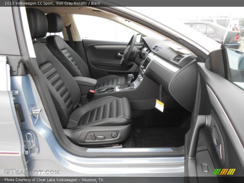 Iron Gray Metallic / Black 2013 Volkswagen CC Sport