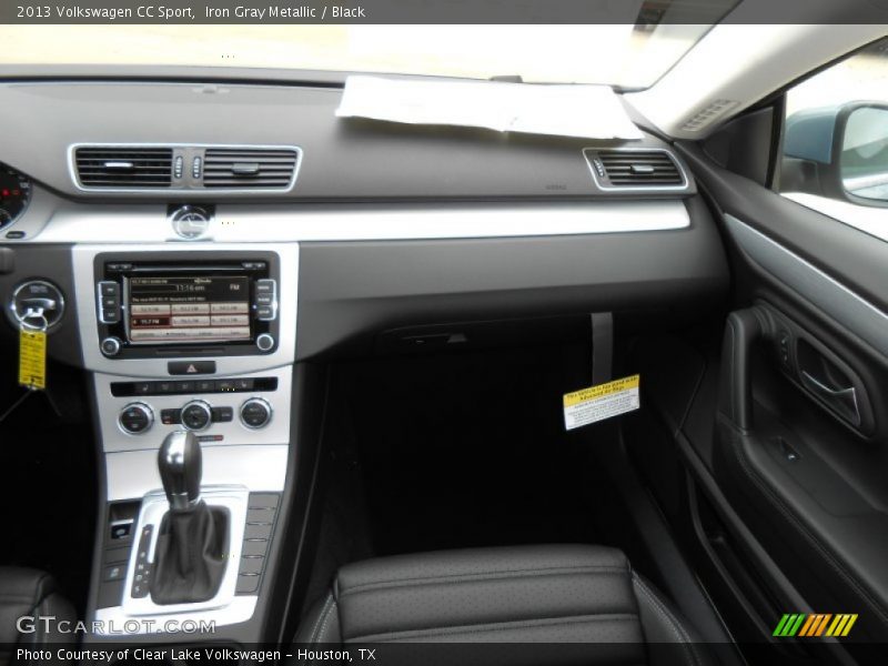 Iron Gray Metallic / Black 2013 Volkswagen CC Sport