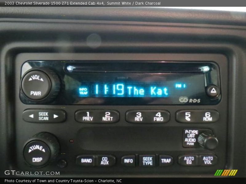 Summit White / Dark Charcoal 2003 Chevrolet Silverado 1500 Z71 Extended Cab 4x4