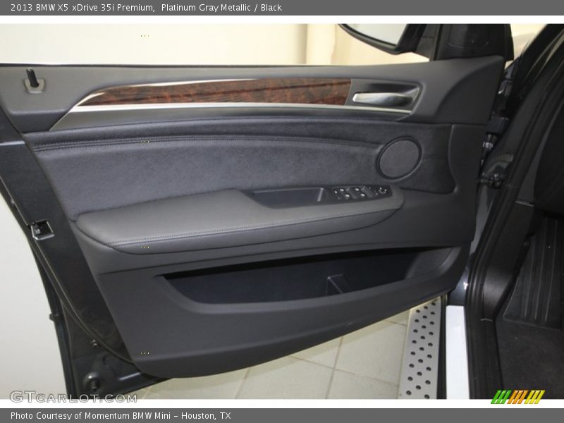 Platinum Gray Metallic / Black 2013 BMW X5 xDrive 35i Premium