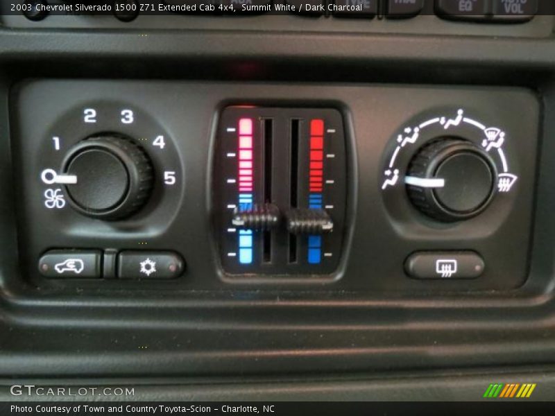 Summit White / Dark Charcoal 2003 Chevrolet Silverado 1500 Z71 Extended Cab 4x4