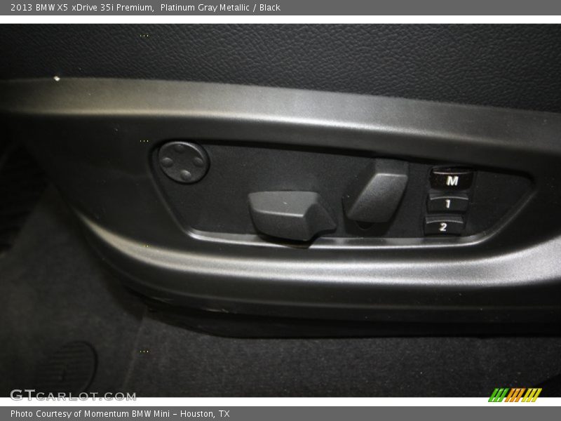 Platinum Gray Metallic / Black 2013 BMW X5 xDrive 35i Premium