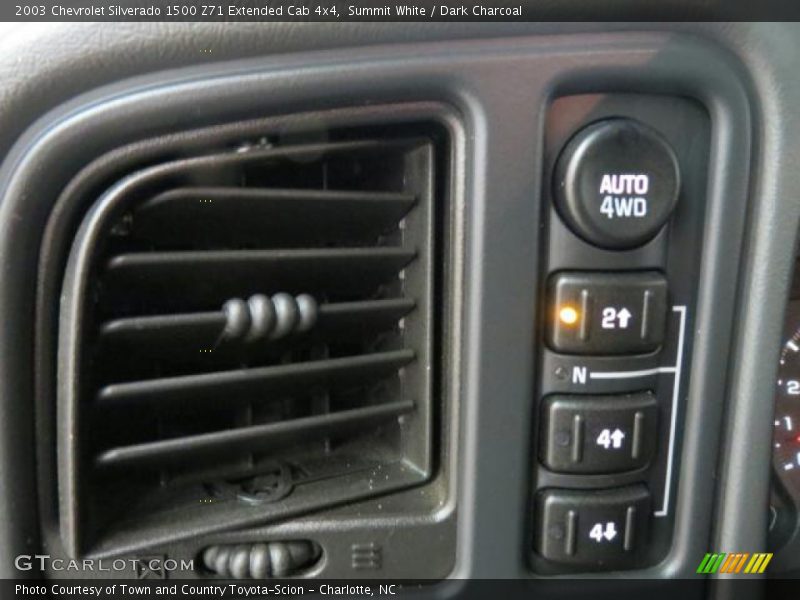 Summit White / Dark Charcoal 2003 Chevrolet Silverado 1500 Z71 Extended Cab 4x4