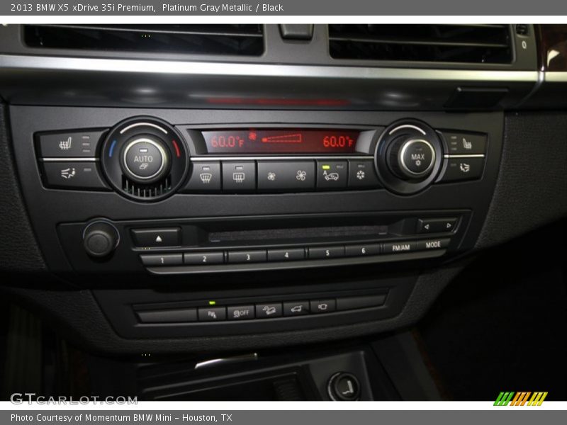 Platinum Gray Metallic / Black 2013 BMW X5 xDrive 35i Premium