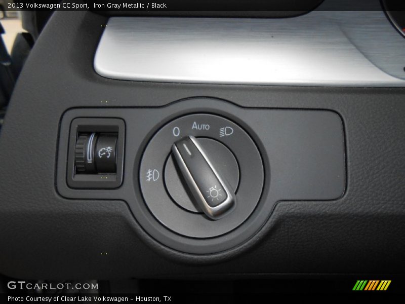 Iron Gray Metallic / Black 2013 Volkswagen CC Sport