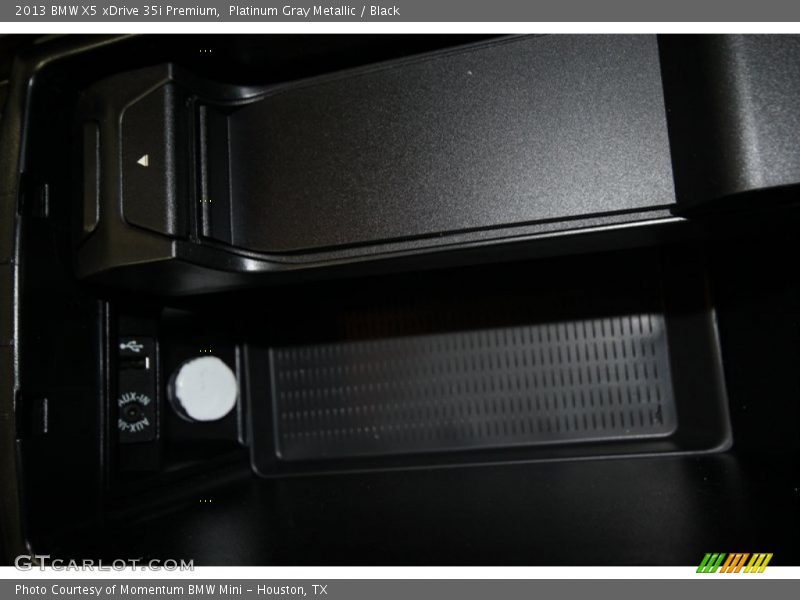 Platinum Gray Metallic / Black 2013 BMW X5 xDrive 35i Premium