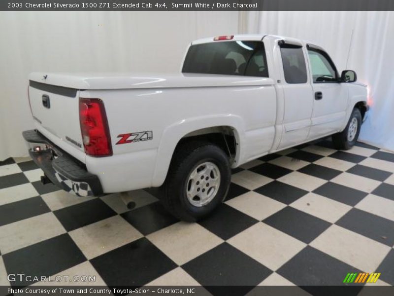 Summit White / Dark Charcoal 2003 Chevrolet Silverado 1500 Z71 Extended Cab 4x4