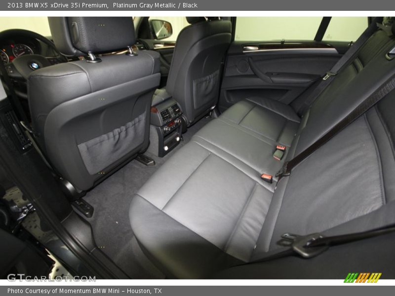 Platinum Gray Metallic / Black 2013 BMW X5 xDrive 35i Premium