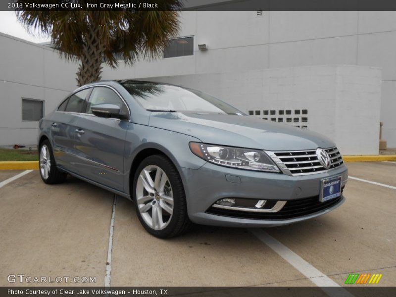 Iron Gray Metallic / Black 2013 Volkswagen CC Lux