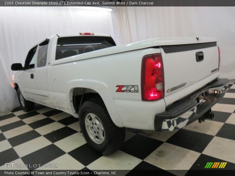Summit White / Dark Charcoal 2003 Chevrolet Silverado 1500 Z71 Extended Cab 4x4