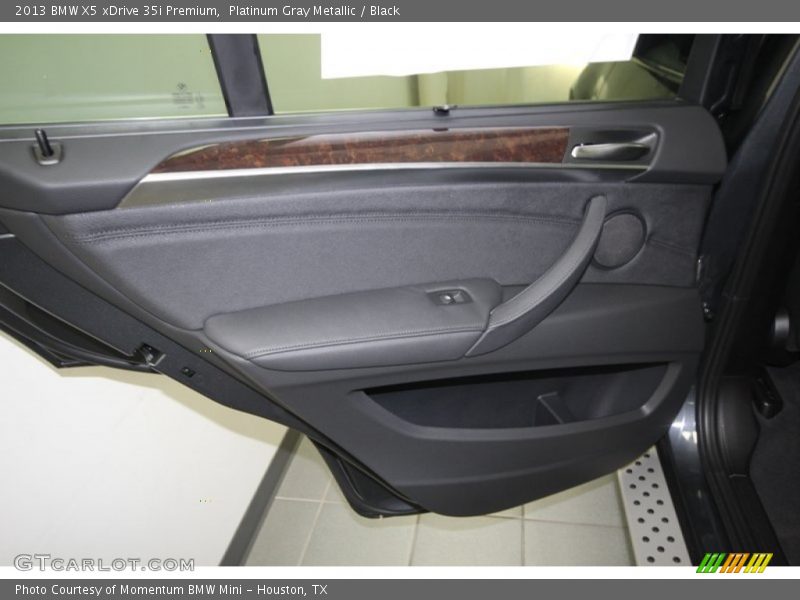 Platinum Gray Metallic / Black 2013 BMW X5 xDrive 35i Premium