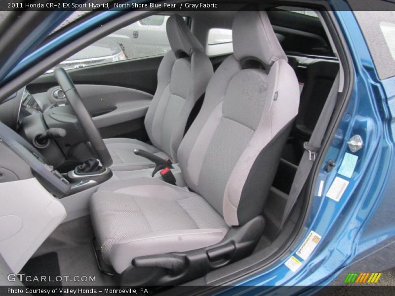 Front Seat of 2011 CR-Z EX Sport Hybrid