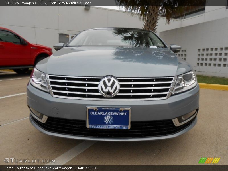 Iron Gray Metallic / Black 2013 Volkswagen CC Lux