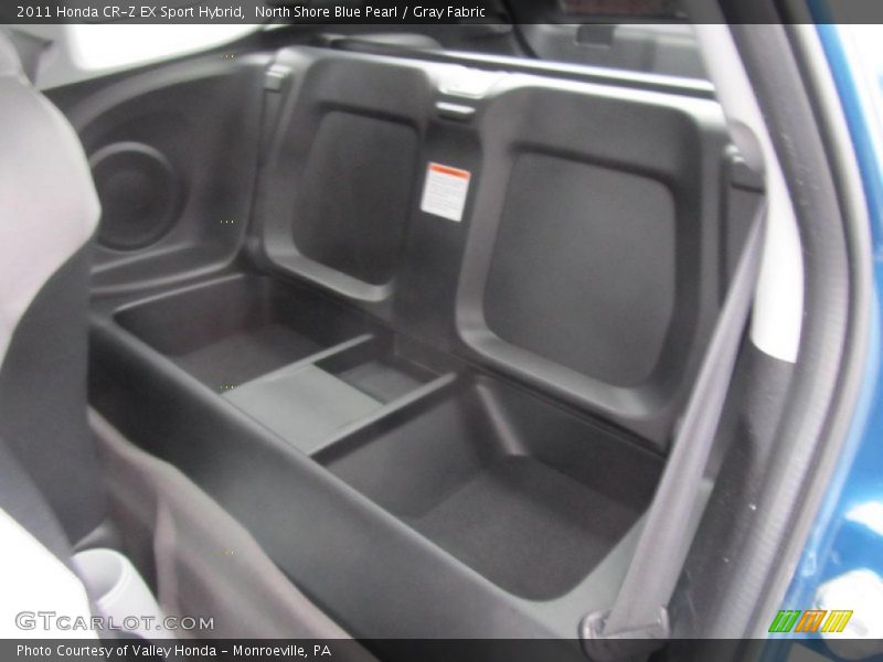 North Shore Blue Pearl / Gray Fabric 2011 Honda CR-Z EX Sport Hybrid