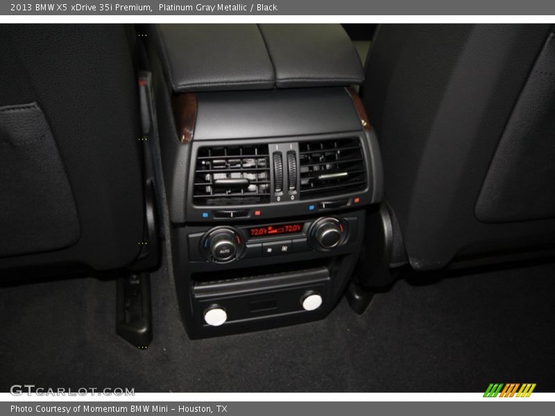 Platinum Gray Metallic / Black 2013 BMW X5 xDrive 35i Premium