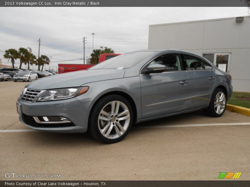 Iron Gray Metallic / Black 2013 Volkswagen CC Lux
