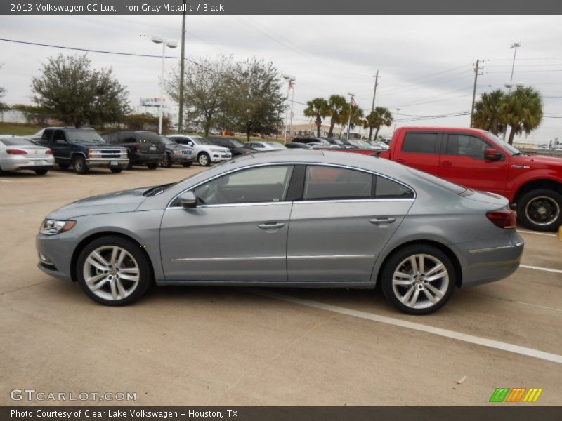 Iron Gray Metallic / Black 2013 Volkswagen CC Lux