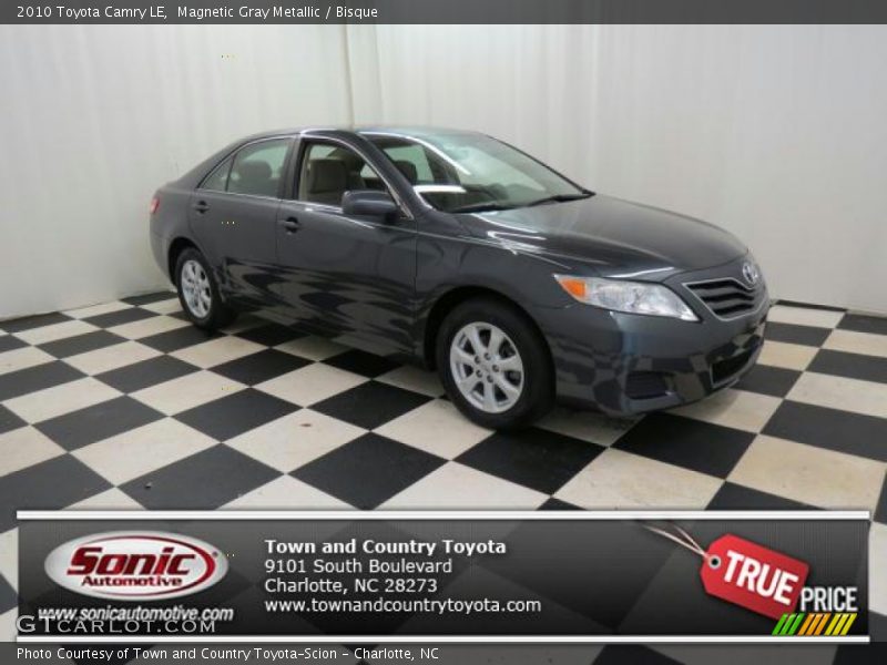 Magnetic Gray Metallic / Bisque 2010 Toyota Camry LE