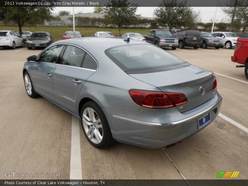 Iron Gray Metallic / Black 2013 Volkswagen CC Lux