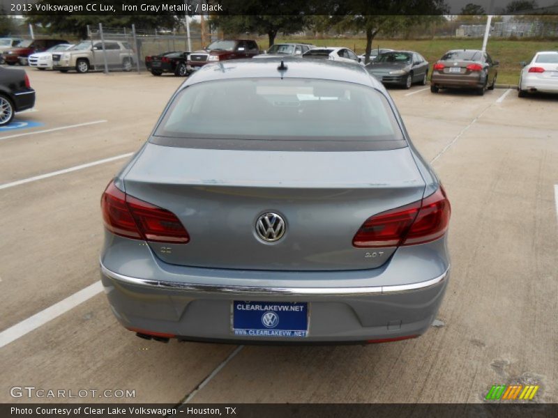 Iron Gray Metallic / Black 2013 Volkswagen CC Lux