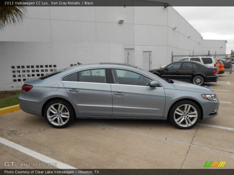 Iron Gray Metallic / Black 2013 Volkswagen CC Lux