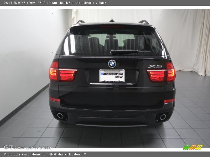 Black Sapphire Metallic / Black 2013 BMW X5 xDrive 35i Premium