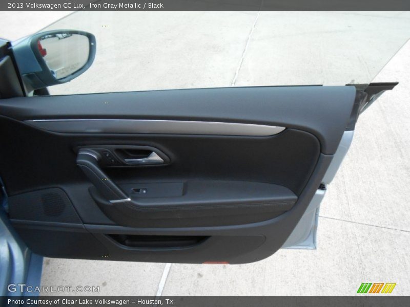 Iron Gray Metallic / Black 2013 Volkswagen CC Lux