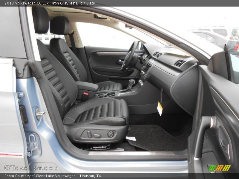 Iron Gray Metallic / Black 2013 Volkswagen CC Lux