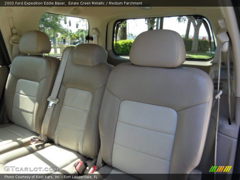 Estate Green Metallic / Medium Parchment 2003 Ford Expedition Eddie Bauer